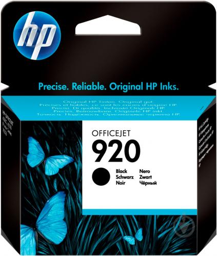 Струйный картридж Hewlett Packard CD971AE (HP 920) Black уценка
