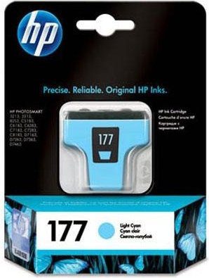 Струйный картридж Hewlett Packard C8774HE (HP 177) Light Cyan уценка