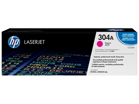 Лазерный картридж Hewlett Packard CC533A (HP 304A) Magenta уценка