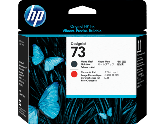 Печатающая головка Hewlett Packard CD949A (HP 73) Matte Black / Chomatic Red уценка