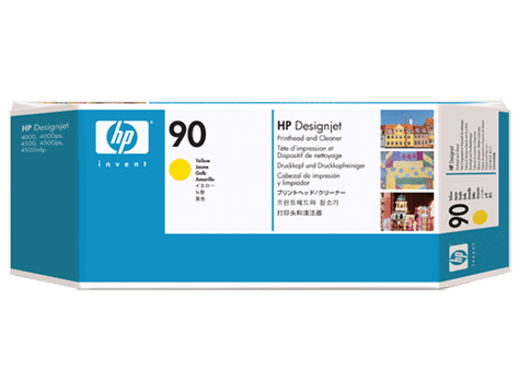 Печатающая головка Hewlett Packard C5057A (HP 90) Yellow уценка