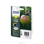 Струйный картридж Epson T1294 (C13T12944012) Yellow уценка