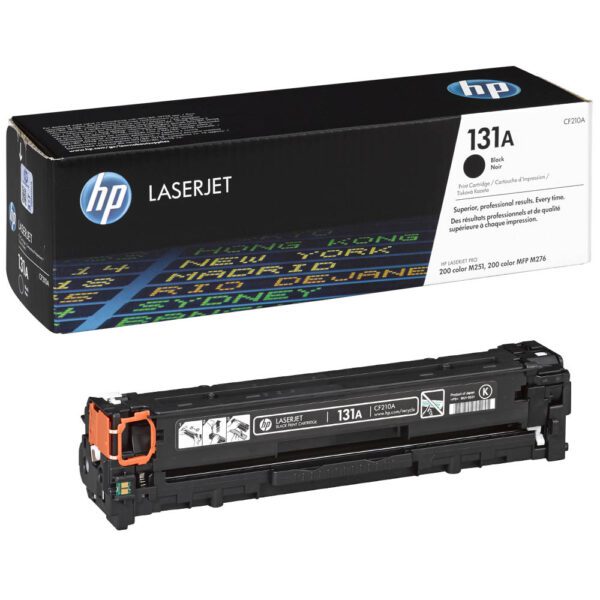 Лазерный картридж Hewlett Packard CF210A (HP 131A) Black уценка