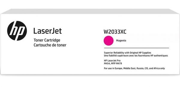 Лазерный картридж Hewlett Packard W2033XC (HP 415X) Magenta контрактный