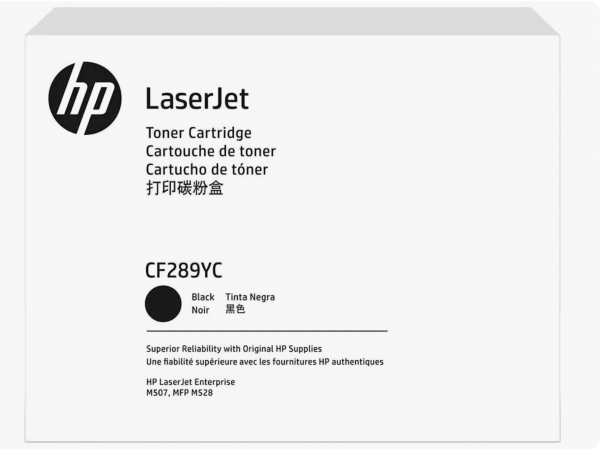 Корпоративный картридж HP CF289YC Black