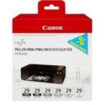 Картриджи комплектом Canon PGI-29-MBK-PBK-DGY-GY-LGY-CO (4868B018)