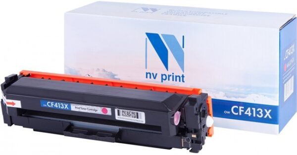 Совместимый картридж NV Print CF413X (HP 410X) Magenta