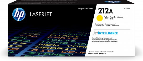 Картридж W2122A HP (212A) для CLJ M554/M555/M578 Yellow