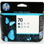 Печатающие головки Hewlett-Packard C9408A (HP 70) Blue / Green уценка