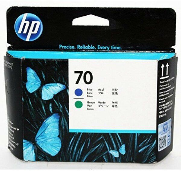 Печатающие головки Hewlett-Packard C9408A (HP 70) Blue / Green уценка