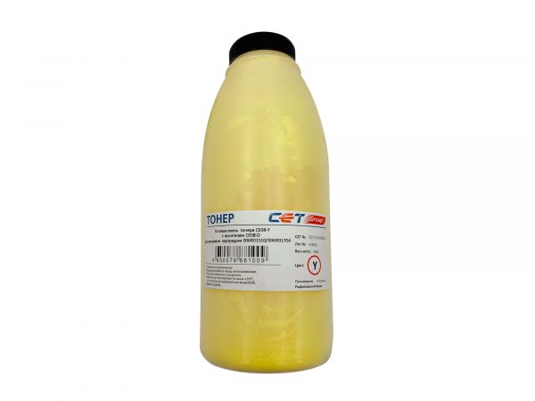 Тонер CE08-Y(CPT)+носитель CE08-D для XEROX WorkCentre 7525 (Japan) Yellow, 360г/бут, CET111042360