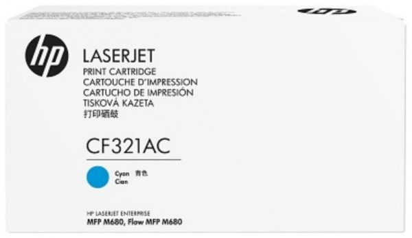 Корпоративный Лазерный картридж Hewlett Packard CF321AC (653A) Cyan