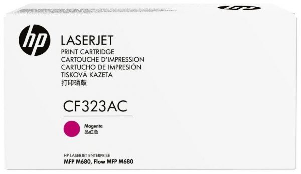 Корпоративный Лазерный картридж Hewlett Packard CF323AC (653A) Magenta