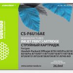Струйный картридж Cactus CS-F6U16AE (HP 953XL) голубой