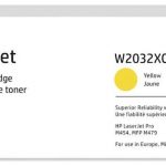 Контрактный Лазерный картридж Hewlett Packard W2032XC (HP 415X) Yellow